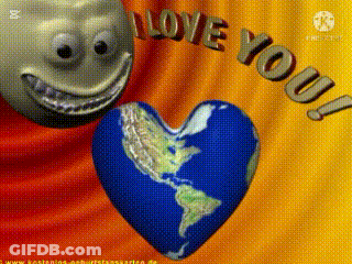 Free Smiley Faces I Love You World Heart GIF