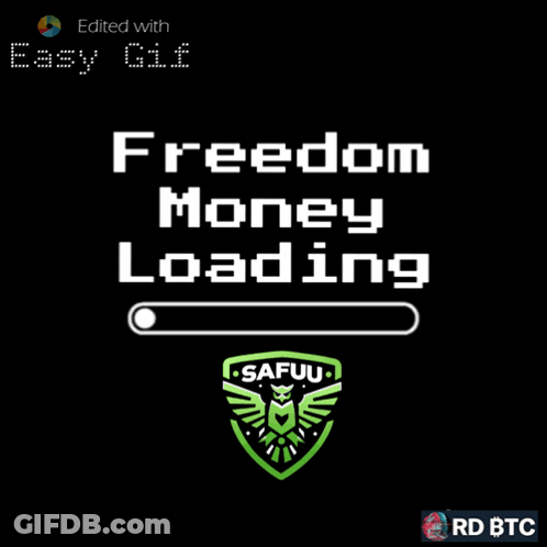 Freedom Money Loading Bar GIF