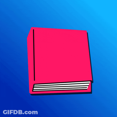 Freedom Of Speech Book Animation GIF
