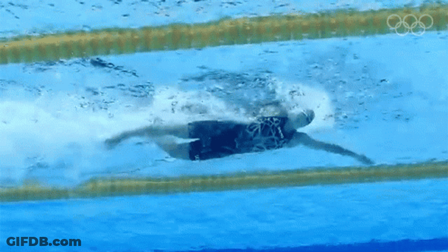 Freestyle Swim Bella Sims GIF