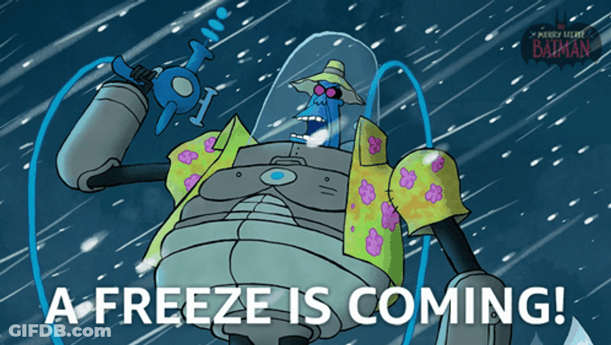 Freeze Is Coming Be Ready GIF