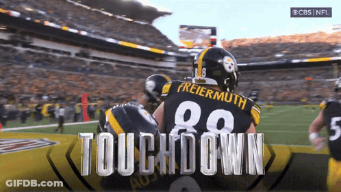 Freiermuth Football Player Touchdown GIF