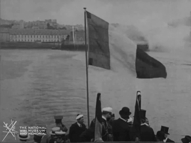 French Boat Sailing GIF