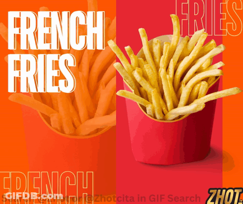 French Fries Advertisement GIF