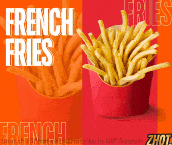 French Fries Papas Fritas GIF