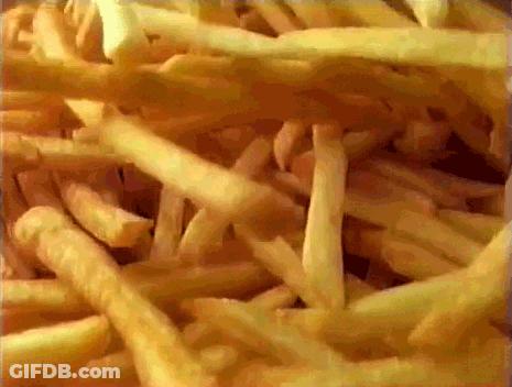 French Fries Stacked GIF