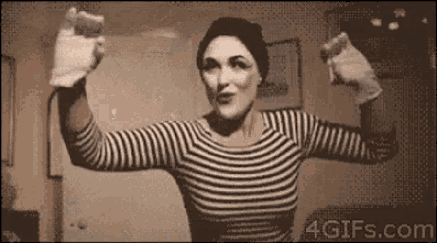 French Mime GIF