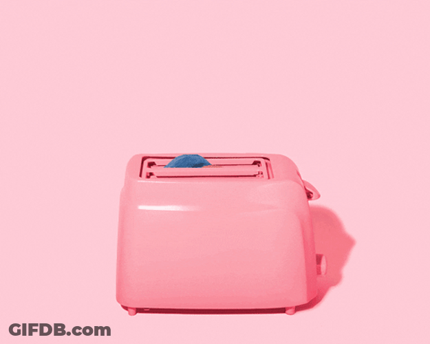 French Toast Breakfast Toaster GIF