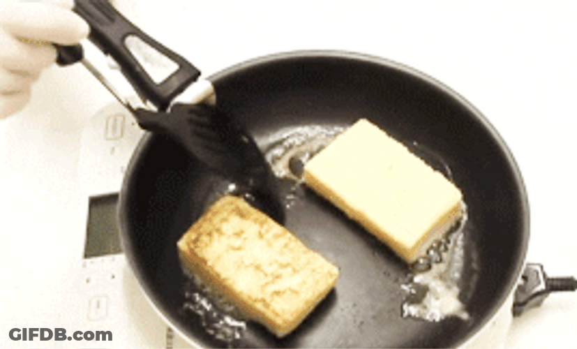 French Toast Cooking GIF