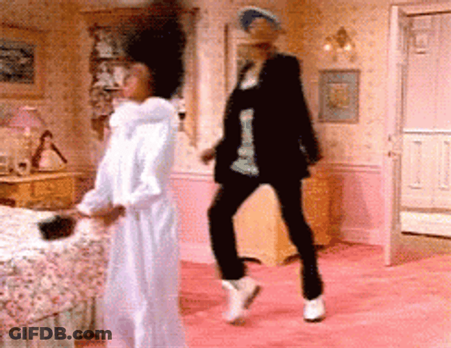 Fresh Prince Wil Smith Dance GIF