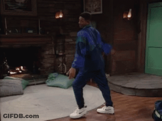 Fresh Prince Wil Smith Flipping GIF