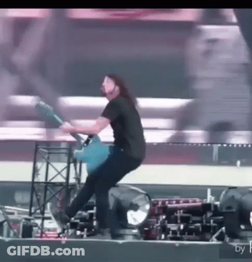 Fresh Spot Dave Grohl Foo Fighters GIF