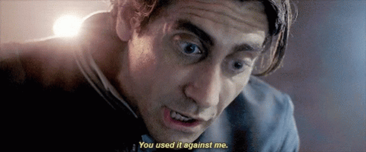 Fresno Nightcrawler Jake Gyllenhaal Sinister Reaction GIF