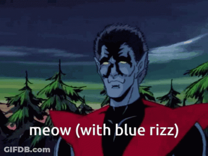 Fresno Nightcrawler Meow Animation Meme GIF