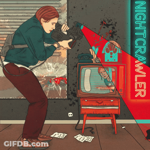 Fresno Nightcrawler Snapping Pictures GIF