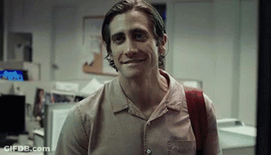 Fresno Nightcrawler Walking Out Jake Gyllenhaal GIF