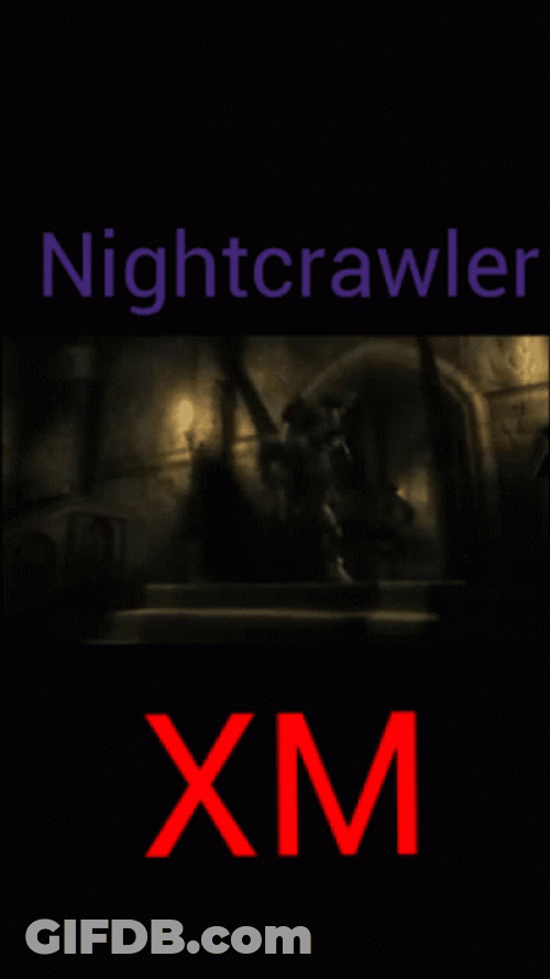 Fresno Nightcrawler XMen Church Fight GIF