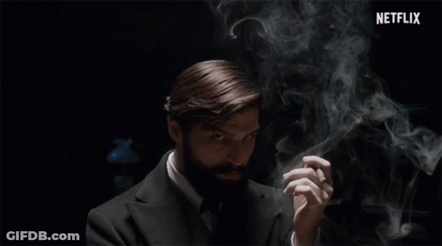 Freud Smoking Cigar GIF