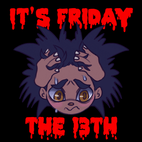 Friday 13Th Cartoon Crying GIF