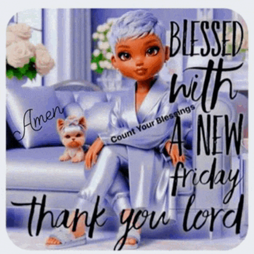 Friday Blessed Meme GIF