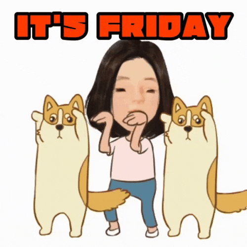 Friday Cat Arm Dance Animation GIF