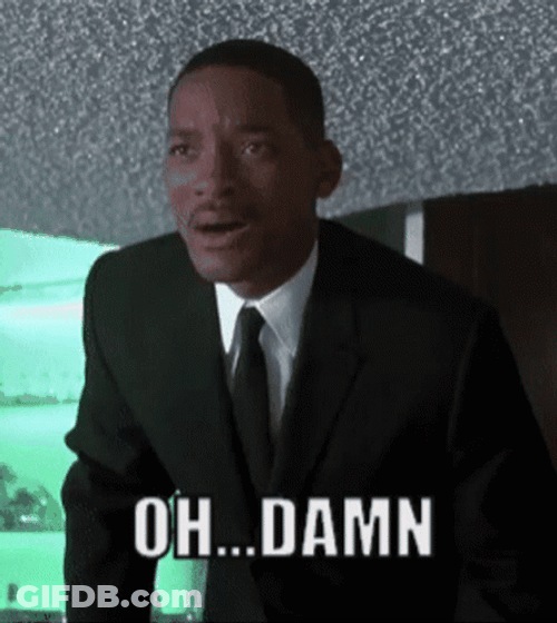 Friday Damn Stunned Will Smith GIF