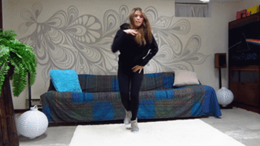 Friday Dance Girl Pop And Lock GIF