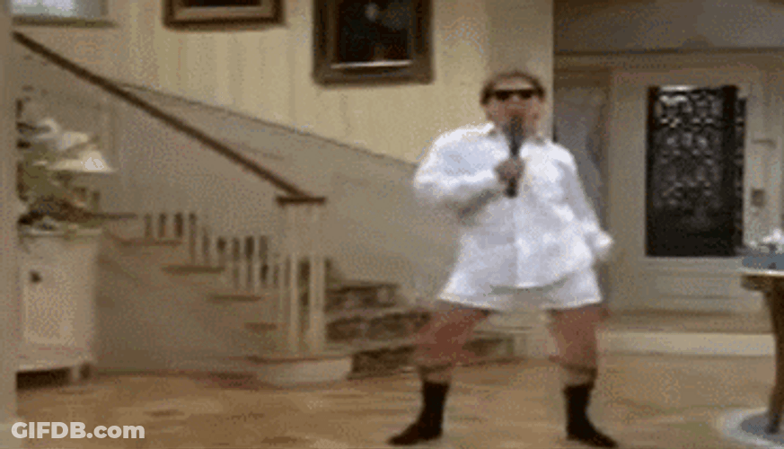 Friday Dance In Boxers Funny GIF