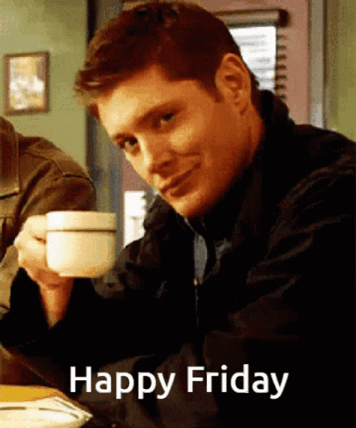 Friday Drinks Dean Winchester GIF