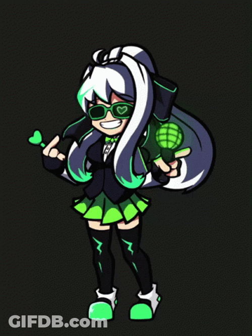 Friday Night Funkin Doki Takeover GIF