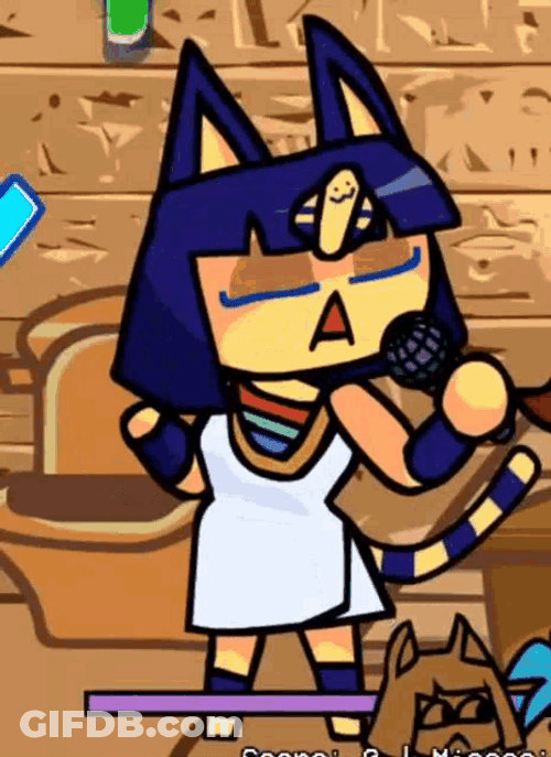 Friday Night Funkin Egyptian Girl GIF