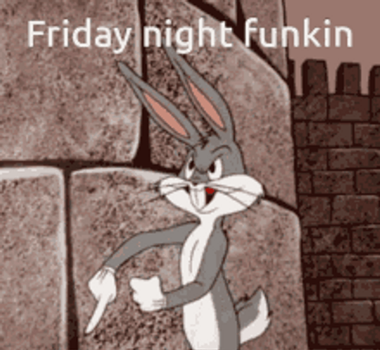 Friday Night Funkin Looney Toons Bunny GIF