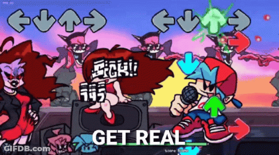 Friday Night Funkin Sick Get Real GIF