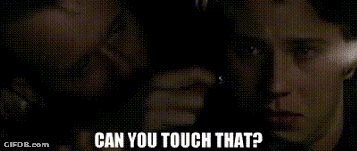 Friday Night Lights Can You Touch That GIF
