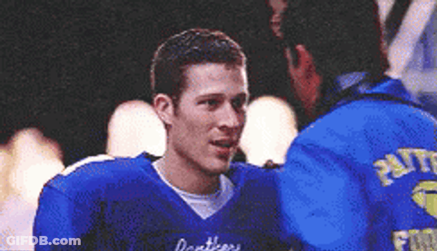 Friday Night Lights Matt Saracen Being Coached GIF