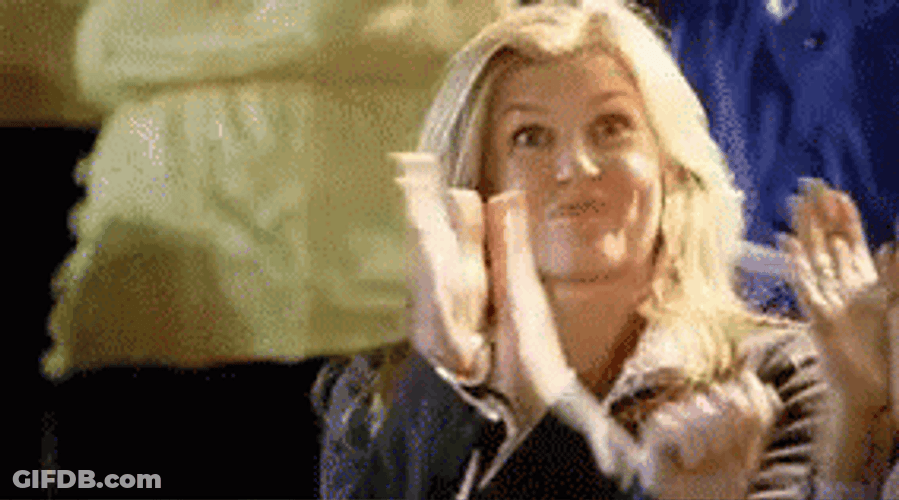 Friday Night Lights Tami Taylor Clapping GIF