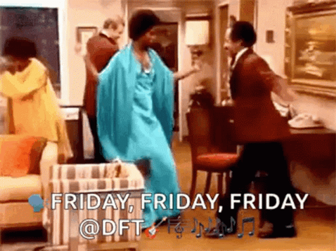 Friday Old Groove Dance GIF