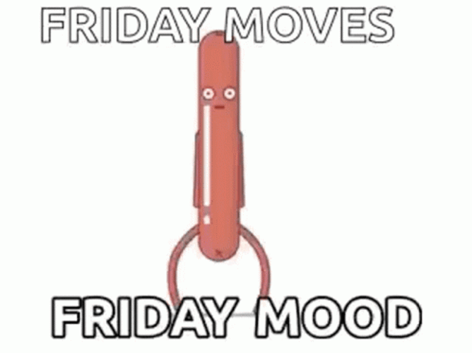 Friday Sausage Mood Dance GIF