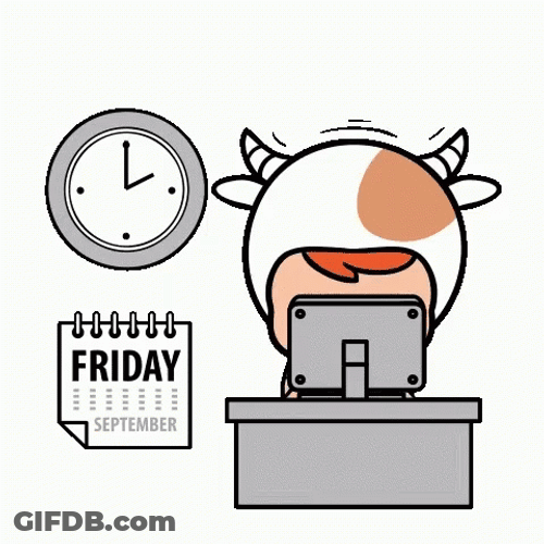 Friday Work Done GIF