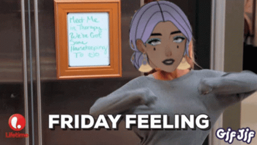 Friday Work Feeling GIF