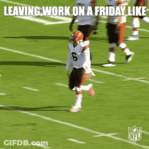 Friday Work Meme Baker Mayfield Tampa Bay Buccaneers GIF