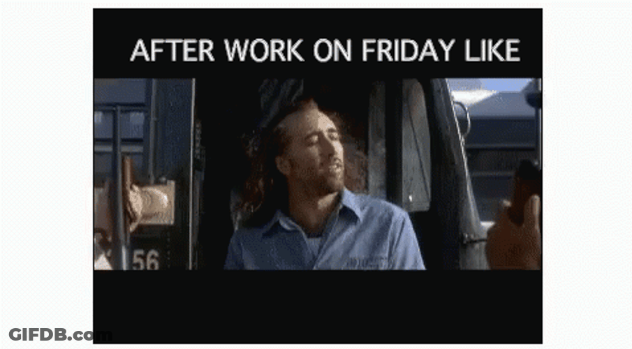 Friday Work Meme Con Air Cameron Poe GIF
