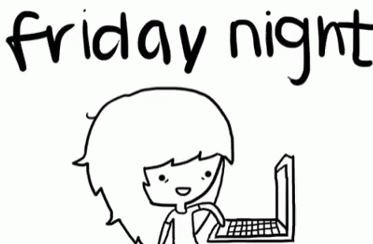 Friday Work Surfing GIF