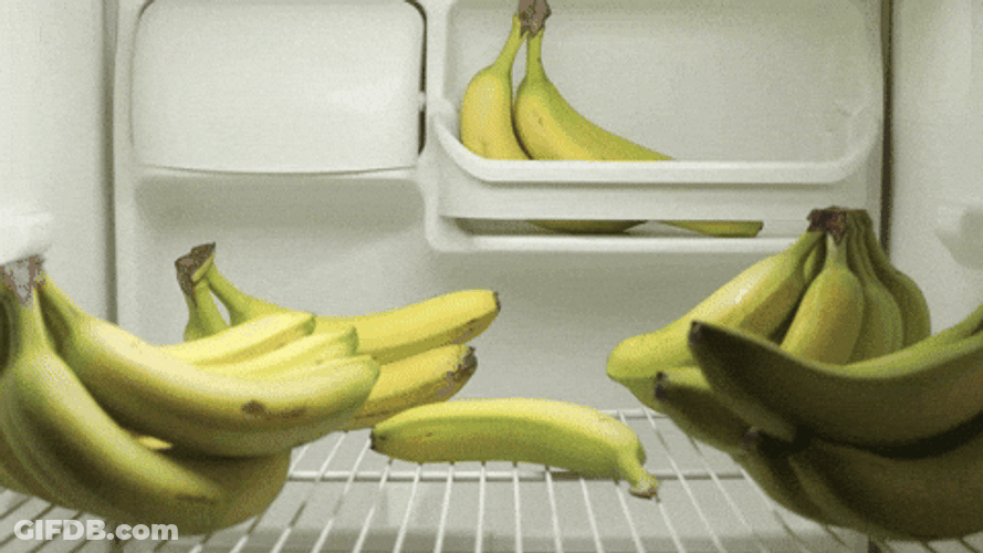 Fridge Opening Banana Cat Meme GIF