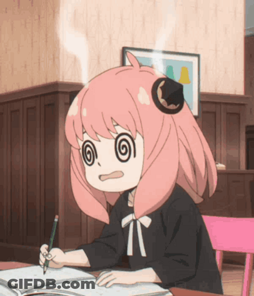 Fried Brain Anya Forger GIF