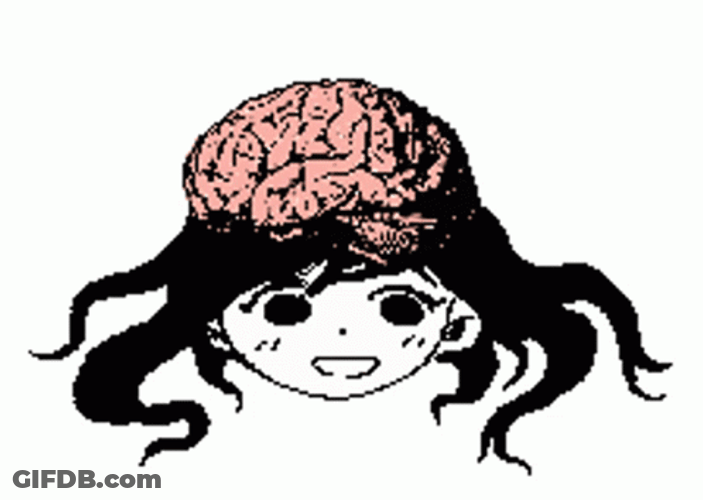 Fried Brain Gets Bigger GIF