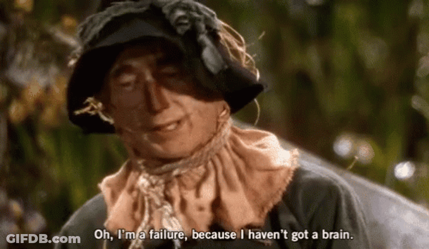 Fried Brain Scarecrow GIF