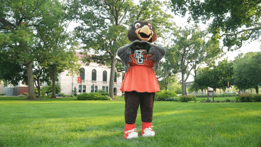 Frieda The Falcon Heart Sign GIF