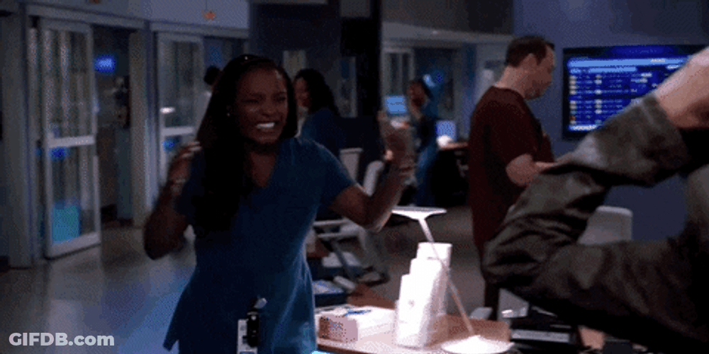 Friend Hug Work Smile GIF