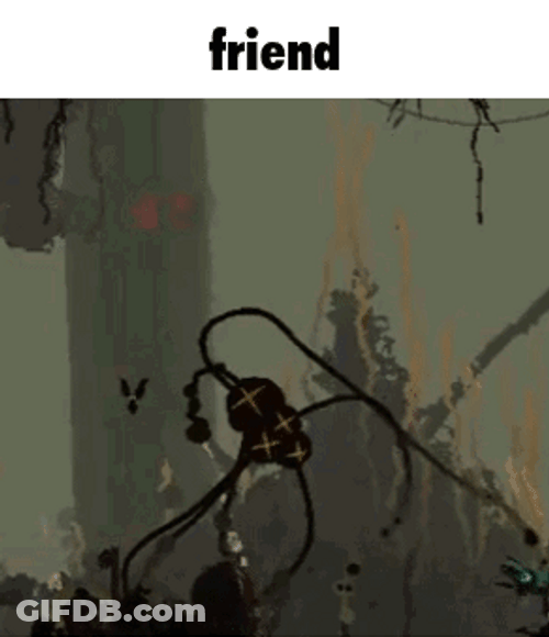 Friend With Long Legs GIF